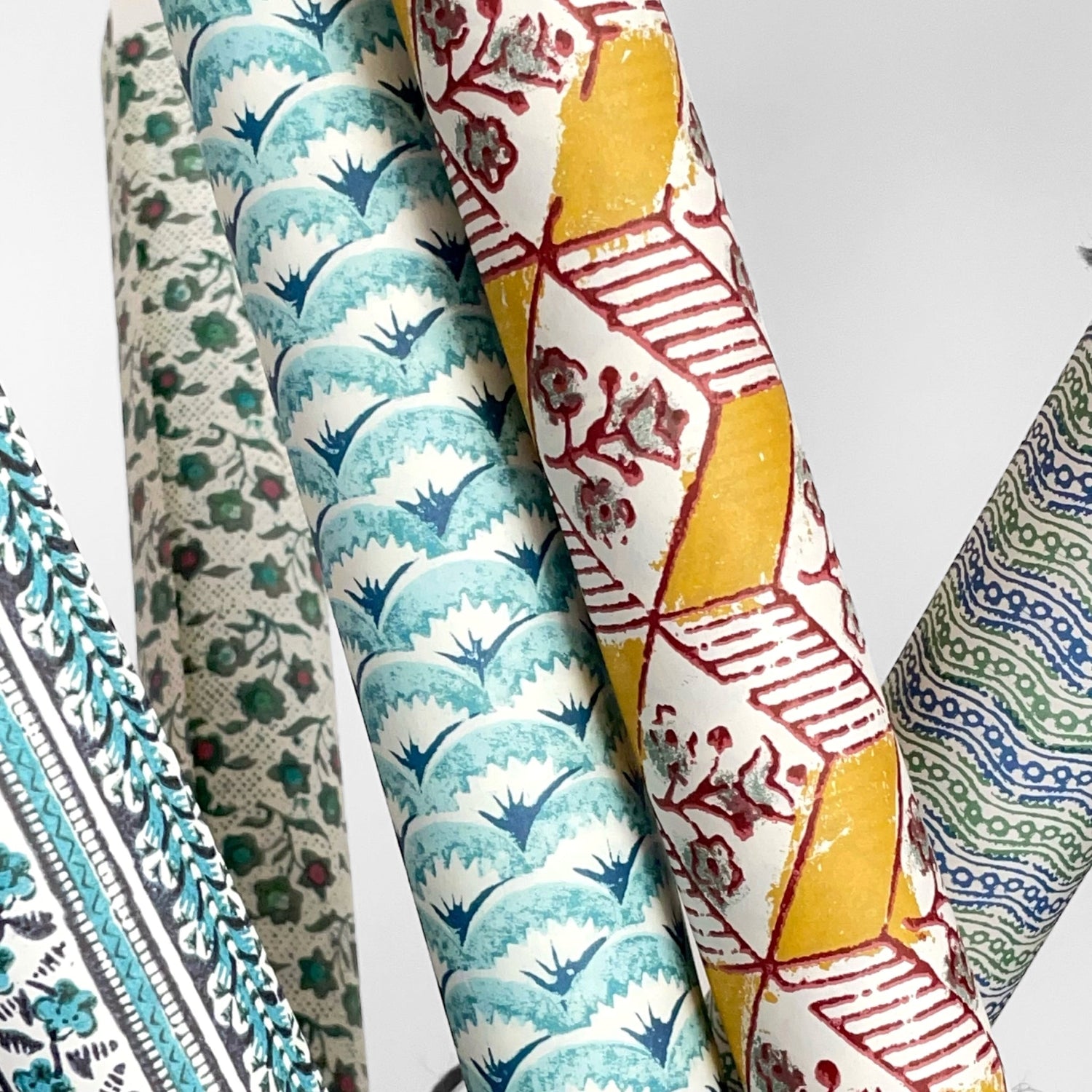 italian patterned wrapping paper rolls