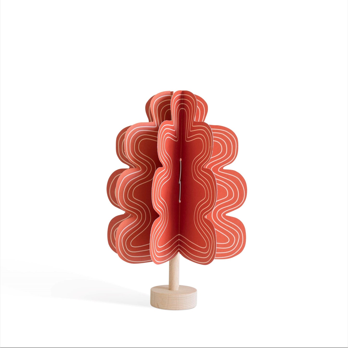 a red oak tree paper craft kit by Jurianne Matter