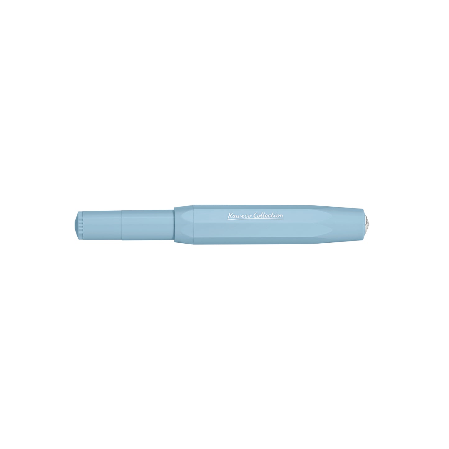 Kaweco Collection Sport fountain pen in mellow blue, pictured closed