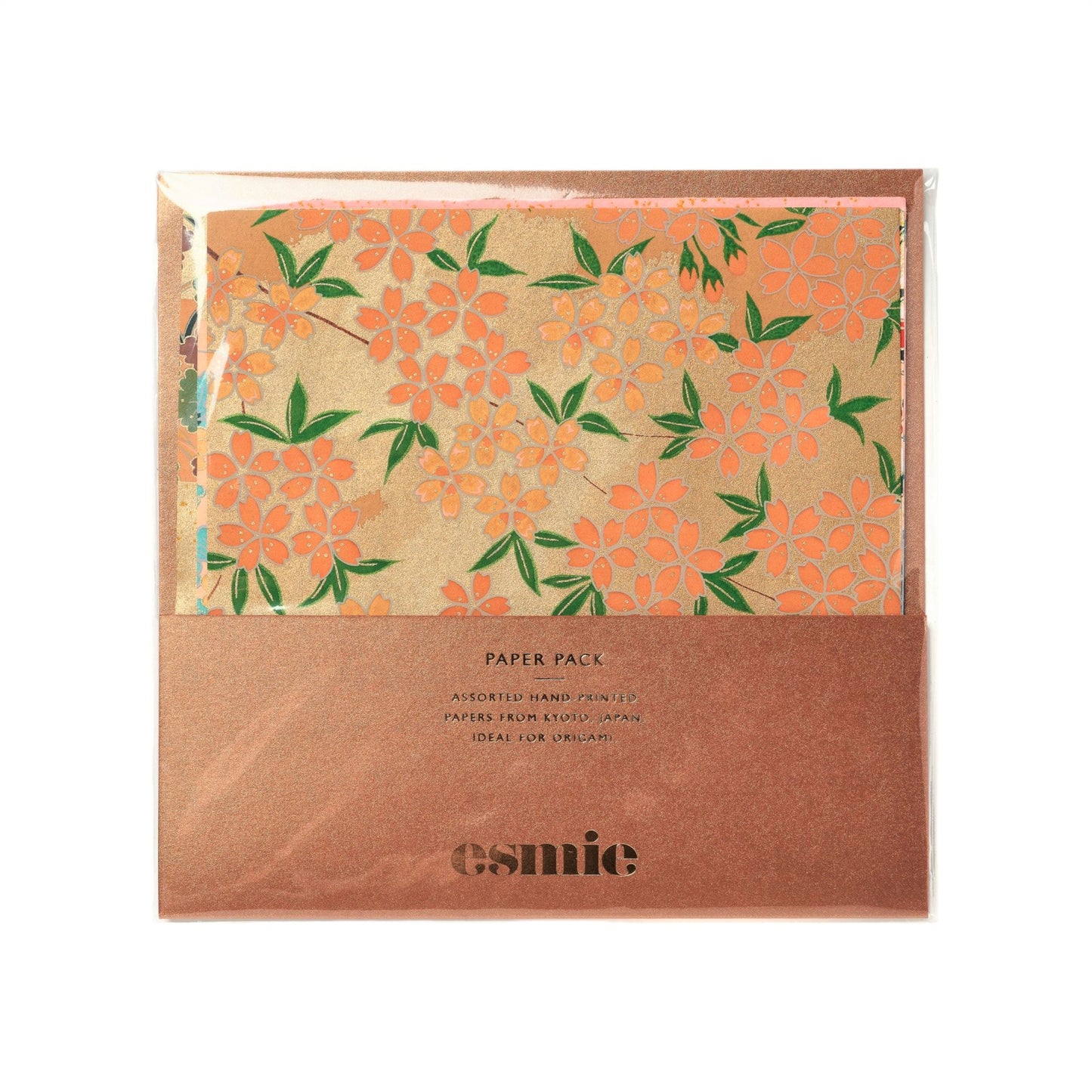 pack of silkscreen origami patterned papers by Esmie