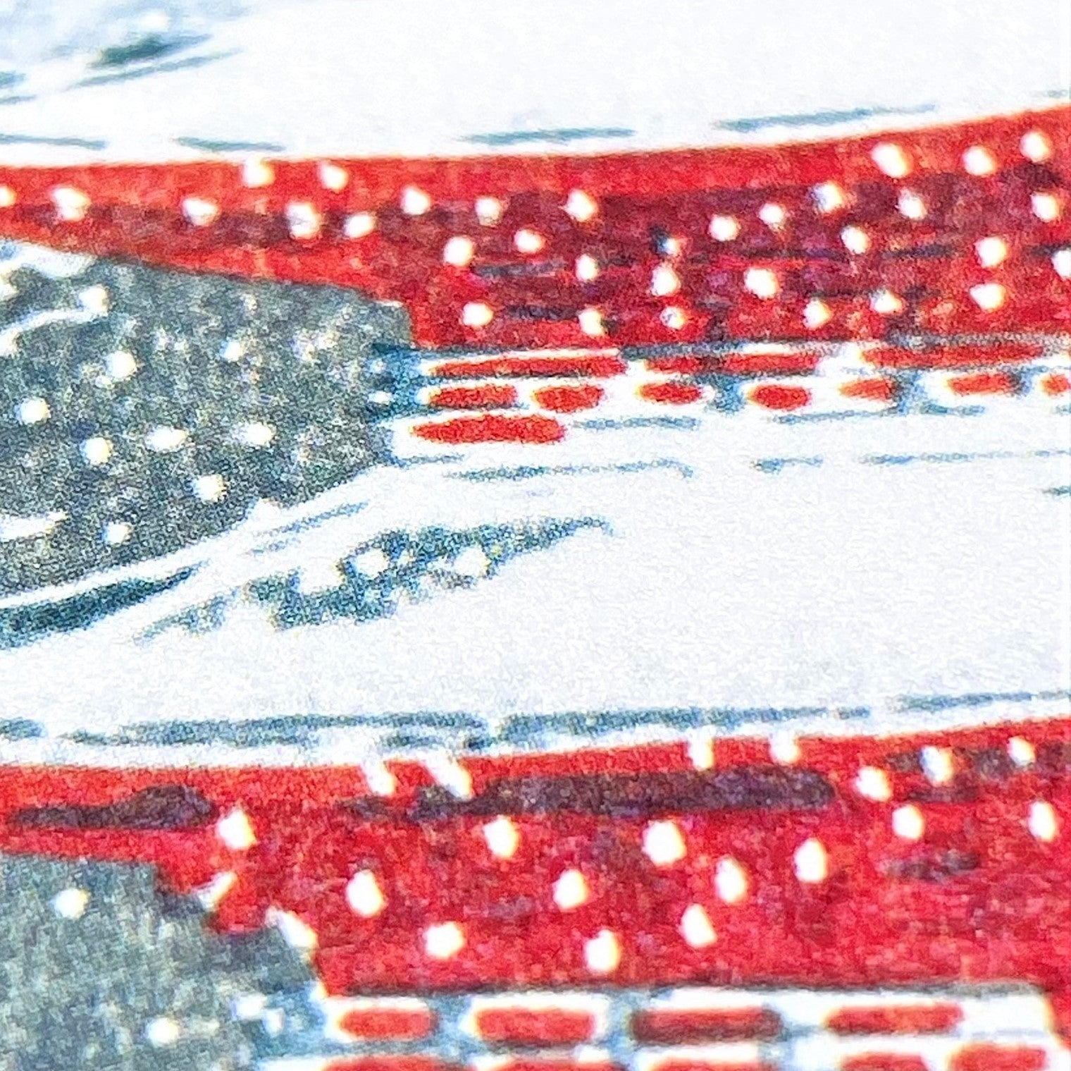 greetings card of nikko pagoda in the snow, detail of the pagoda