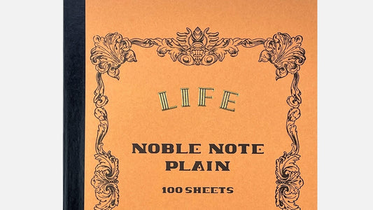 Image of the front cover of a Life Japan plain notebook