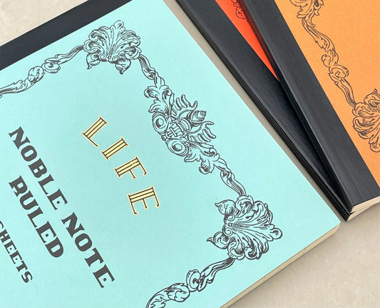 Image of the front cover of a Life Japan ruled notebook