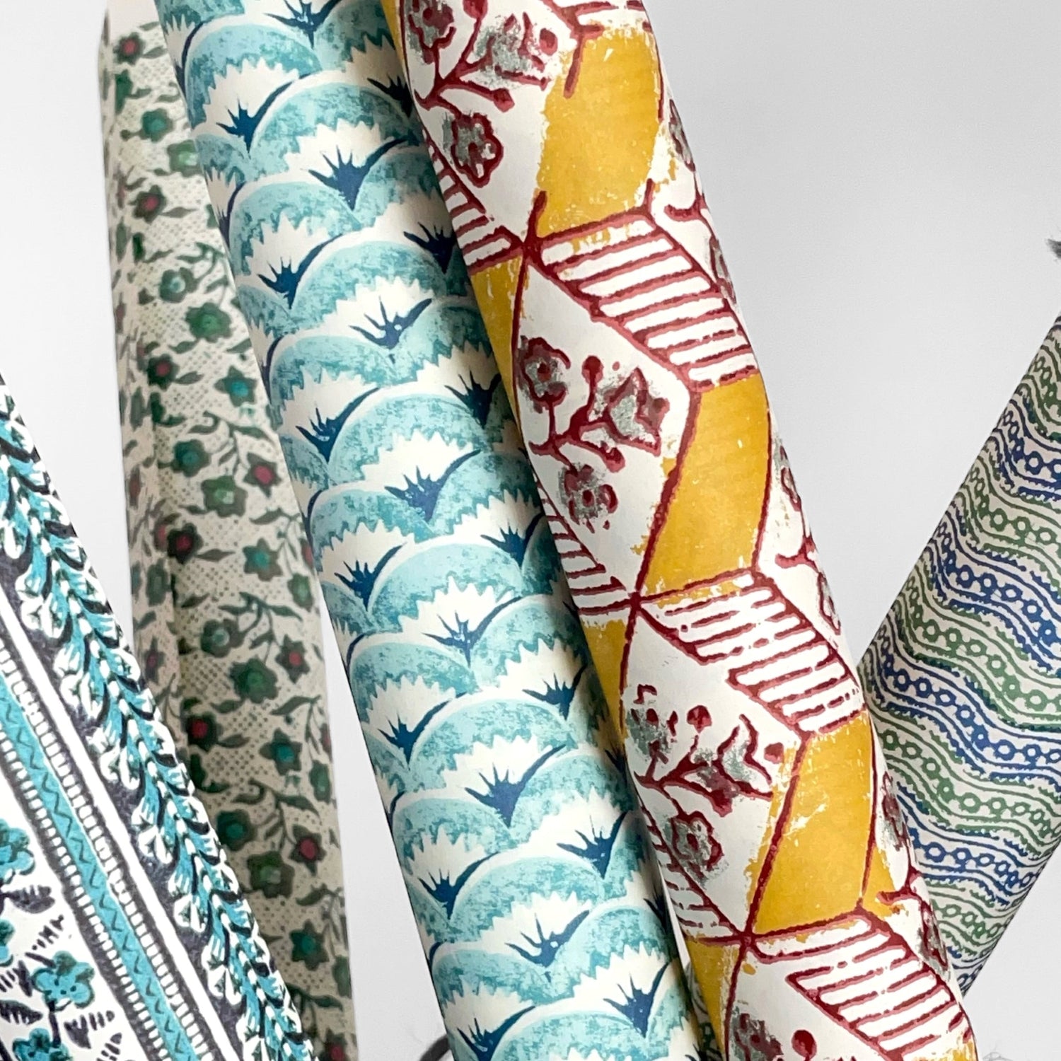 italian patterned wrapping paper rolls 