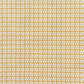 a sheet of wrapping paper with a geometric star pattern in white and purple on mustard yellow background