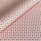 Patterned paper with pink, red and green geometric design