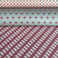 three sheets of geometric wrapping papers with different desings
