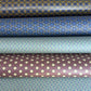 sheets of different geometric wrapping papers