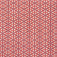 a sheet of geometric paper in red, purple and white