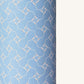 Blue patterned paper with a geometric design