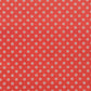 Red wrapping paper with white star floral pattern