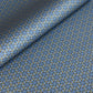 Blue and gray geometric patterned wrapping paper