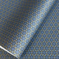 Blue and gray geometric patterned wrapping paper