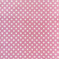 Pink wrapping paper with white floral geometric pattern