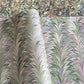 printed marbled design wrapping paper by Jemma Lewis, a feathered marble in green and lilac 