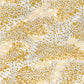 a sheet of Japanese chiyogami yuzen paper with a delicate pattern of little sakura cherry blossom in amber yellow and white