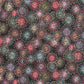 Colourful fireworks (hanabi) on a black background. Japanese chiyogami paper