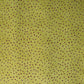 a sheet of Japanese chiyogami paper with an olive backdrop and a white dotted repeat arch pattern with red dots