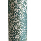 An abundance of tiny white flowers on soft teal with a dusting of gold. Japanese chiyogami paper