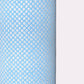 a sheet of chiyogami paper with a sky blue background and little irregular white dots with a silver centre