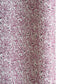 a sheet of Japanese silkscreen printed chiyogami yuzen paper with a micro floral pattern in aubergine, white and black