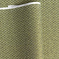 Japanese silkscreen chiyogami paper with a two-tone rich green geometric pattern on creamy white