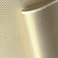 a sheet of Japanese silkscreen printed chiyogami yuzen paper with a micro gold geometric pattern on white backdrop. 