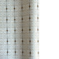 Japanese silkscreen chiyogami paper with a intricate filigree trellis design in grey with gold accent