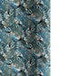 Detailed pattern of the plumage of feathers in tones of blue. Japanese chiyogami paper
