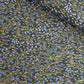 Gold rivers (kawa) with purple falling leaves (fukiyose) and foliage on a black backdrop. Japanese chiyogami paper