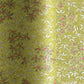 Pattern of scattered pine needles (matsuba) in gold and silver on an olive backdrop.  Japanese chiyogami paper