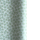 japanese silk-screen paper, chiyogami, with a cherry blossom flower repeat pattern in turquoise and white