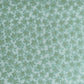 japanese silk-screen paper, chiyogami, with a cherry blossom flower repeat pattern in turquoise and white