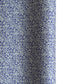 a sheet of Japanese silkscreen printed chiyogami paper with a small floral repeat pattern in grey and white on a periwinkle blue background