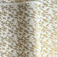 japanese silk-screen handmade paper showing gold cranes in flight on ivory backdrop