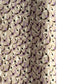 a sheet of Japanese chiyogami yuzen paper with a pattern of cranes in flight in lilac, black, taupe and gold