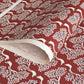Large bonsai tree repeat motifs on brown. A sheet of Japanese katazome shi paper