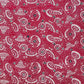A repeat pattern of Japanese umbrellas (wagasa) in rich berry pink and white. A shhet of katazome paper