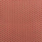 A sheet of Japanese lacquered yuzen paper in red with a repeat geometric flower pattern in cream
