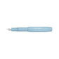 Kaweco Collection Sport fountain pen in mellow blue, pictured with cap posted 