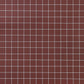 a sheet of wrapping paper in brown with a simple white grid pattern