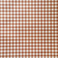 a sheet of wrapping paper with a cinnamon brown gingham pattern
