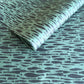 Nepalese handmade decorative lokta paper sheet with an abstract pattern in aqua and teal.  Batik dyed using carved wooden blocks.