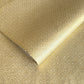 Nepalese handmade decorative lokta paper sheet with a gold metallic repeat floral pattern screen printed on an ivory lokta paper.