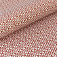 wrapping paper sheet by Ola Studio with a geometric triangle pattern in brick red on white