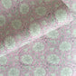 wrapping paper with repeat botanical pattern in pink by Paper Mirchi