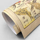 poster wrapping paper with japanese images of english words by The Pattern Book