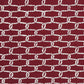vintage katazome-shi stencil-dyed small papers from Japan. burgundy paper with a cream link pattern. 
