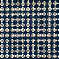 vintage katazome-shi stencil-dyed small papers from Japan. Navy paper with cream and red flower motif. 