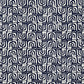 vintage katazome stencil dyed paper. cream paper with a navy wave pattern. 